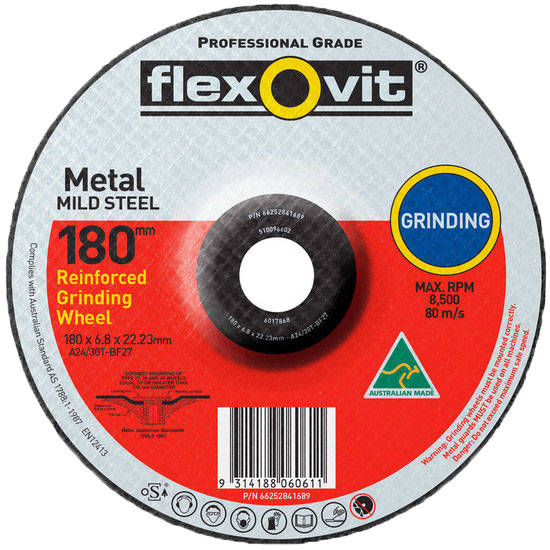 180x6.8x22.23mm Metal Grinding - Each